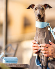 Baby Blue Kotbeutelhalter