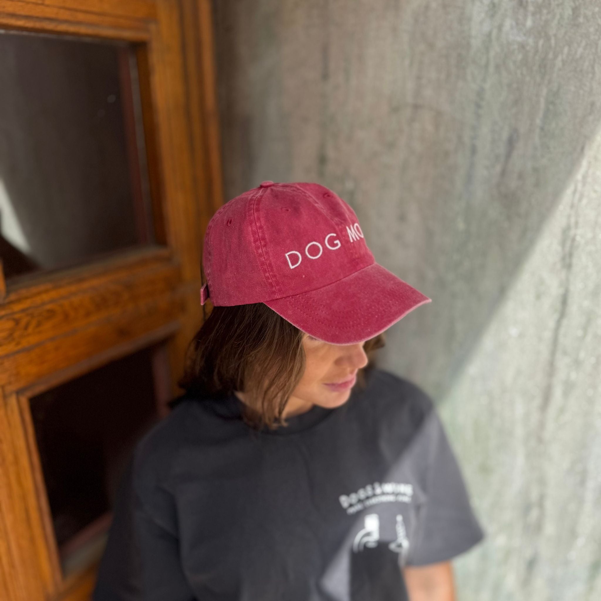 red-denim-cap-dog-mom-side.jpg