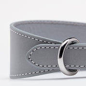 Reflektierendes Silber Hundehalsband Breit