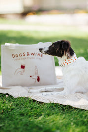 Premium Tote Bag - Dogs & Wine Make Everything Fine
