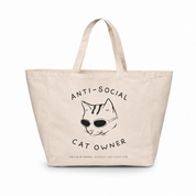 Weekend Tote Bag - Anti-Social Cat Owner