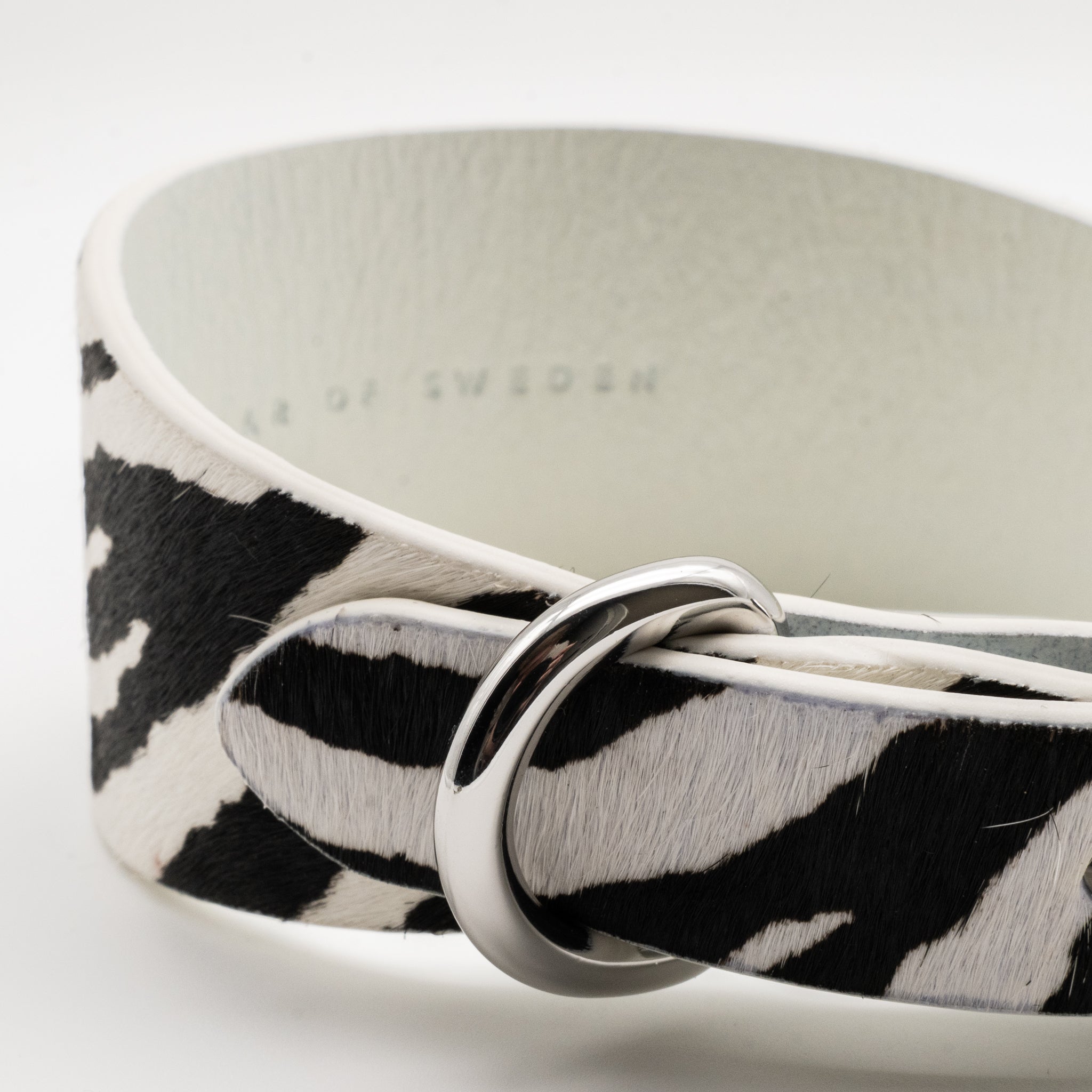Zebra Hundehalsband Breit